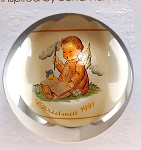Vintage Christmas Ornament Berta Hummel 1991 A Message From Above Schmid - Picture 1 of 3