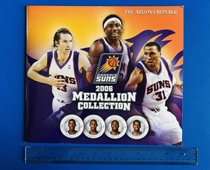Folleto completo colección medallón Arizona Republic Phoenix Suns 2006; EX - Imagen 1 de 6