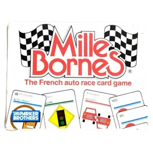 Parker Brothers 1982 Mille Bornes Französisch Autorennen Kartenspiel Neu - Bild 1 von 2
