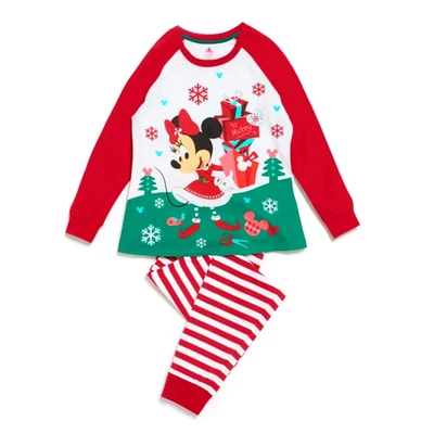 Disney Minnie Maus - Pyjama Weihnachten/ Christmas für Damen, Gr. L - Bild 1 von 4