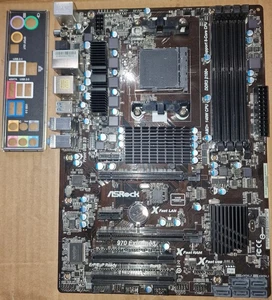 ASRock 970 Extreme3 R2.0 Motherboard - 4 x DDR3 RAM slots - ATX - AM3+ - I/O - Picture 1 of 2