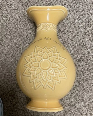 Jarrón Bendiciones - 11.5" - Agradecido por las alegrías simples de la vida Foto 1 de 4