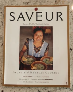 Saveur Mag.; Premier Issue # 1;Summer '94; Good Cond.; Inscribed by Exec Editor - Picture 1 of 16