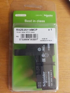 Schneider Electric RXZE2S114M 4PCO 14 Pin Relay Base Separate Contact. - Picture 1 of 2