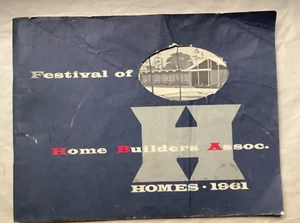 Mobile, AL. Festival of Home Builders Assoc. Homes 1961 - Booklet - Picture 1 of 7