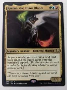 Averna, the Chaos Bloom, Commander Legends, Magic The Gathering, MTG - Picture 1 of 2