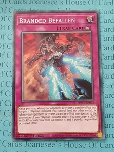 Tarjeta Yu-Gi-Oh Branded Befallen PHHY-EN073 1a Edición Nueva - Imagen 1 de 3