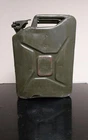 British Army  20l grüner Metall Ersatz kanister alt 1975 Benzinkanister