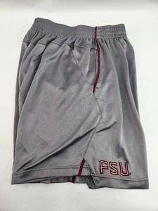 Florida State Seminoles Men's Basketball Shorts Nike Embroidered Medium M Grey - Picture 1 of 9