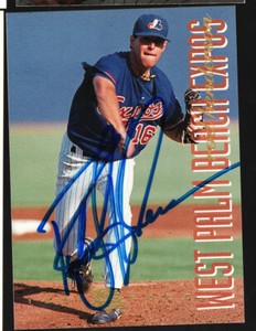 Rod Henderson auto 1994 Classic card bb #1584