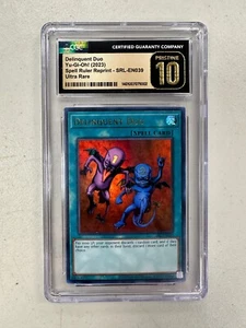 2002 MRL 039 Delinquent Duo Ultra selten Yu-Gi-Oh! Karte CGC 10 neuwertig makellos - Bild 1 von 1
