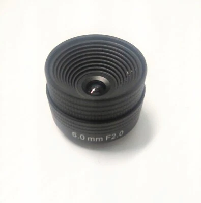 CCTV & Security Video Lens Mount  1" 6.0 mm F2.0 CS - Image 1 of 4