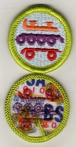 Skating Merit Badge, Type K, "BSA 2010" Back (2010-12), Mint! - Picture 1 of 1