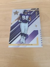 2004 Leaf Rookies & Stars Longevity #rd /999 Darrion Scott #157 Rookie Vikings $