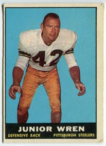 1961 Topps #111 Junior Wren Pittsburgh Steelers - Picture 1 of 2