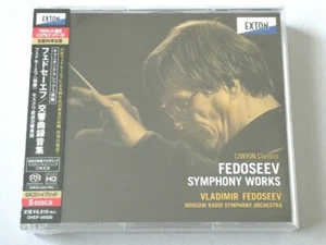 Vladimir Fedoseyev Symphony Works 5 SACD Hybrid TOWER RECORDS JAPAN - Picture 1 of 3