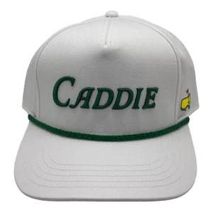 2025 Masters CADDIE Embroidered Rope Hat Augusta National Snapback Golf New - Picture 1 of 2