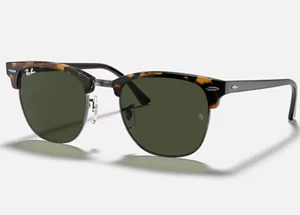 Nuevo en estuche Ray-Ban RB3016 Clubmaster 1157 49-21-140, Hecho en Italia, Estuche/Caja - Imagen 1 de 14