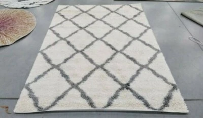Alfombra Mancha Trasera Marfil/Gris 6' X 9', Precio Reducido 1172706672 SGD257F-6 Foto 1 de 4