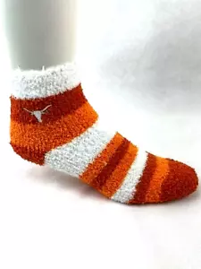 Texas Longhorns Rainbow Fuzzy Socks - Bild 1 von 1