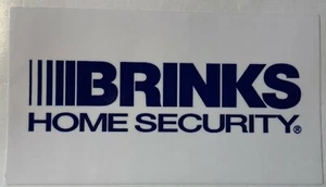 Pegatina de seguridad privada Brinks seguridad para el hogar impermeable nueva D612 - Imagen 1 de 1
