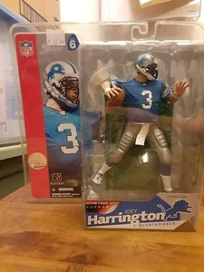 McFarlane 6 inch Figure JOEY HARRINGTON Series 6 Detroit Lions Blue Jersey New - Picture 1 of 1