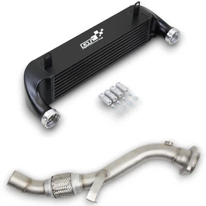 Pack Echangeur Gros Volume + DOWNPIPE BMW 330D E46 Turbo CD XD Intercooler 330XD - Imagen 1 de 7