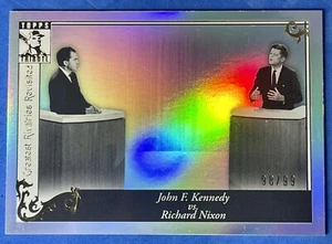 2010 Topps Tribute Rivalries Black & White John F. Kennedy Vs Nixon 98/99 GR-95 - Picture 1 of 7