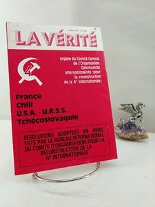 La Vérité 560 avril 1973 - Picture 1 of 6