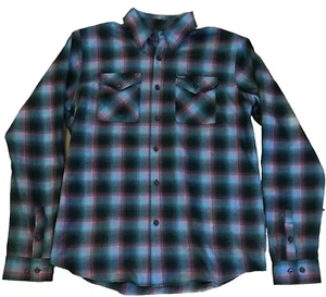 Dixxon Flannel Shreddy OG Large Tall LT Re-Issue 2021 Limited Edition Shirt Teal - Bild 1 von 8
