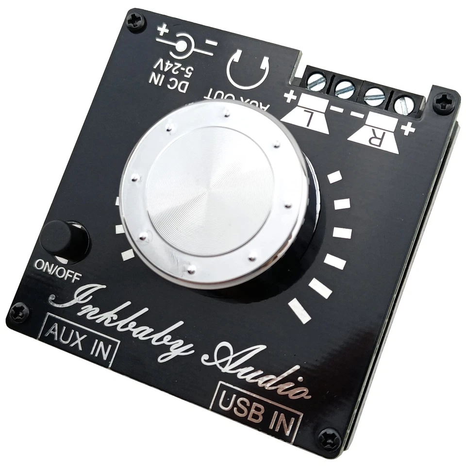 Bluetooth Receiver Power Amplifier Digital USB 3.5mm AUX Audio Board 80W Stereo - Image 1 of 4