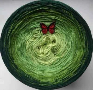 Gradient Yarn . Ombre Yarn . Colour Change Yarn . Cotton/Acrylic . - Picture 1 of 1