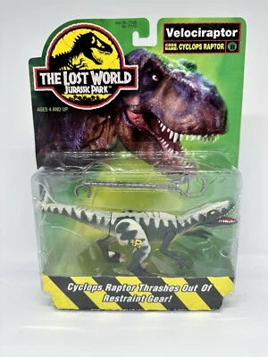 Jurassic Park The Lost World VELOCIRAPTOR Cyclops Raptor Kenner 1997 - Imagem 1 de 4