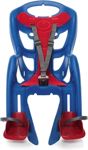 Fahrradkindersitz, Pepe, Klemme mit Gepäckträgerhalterung, blau, Made in Italy - Bild 1 von 12