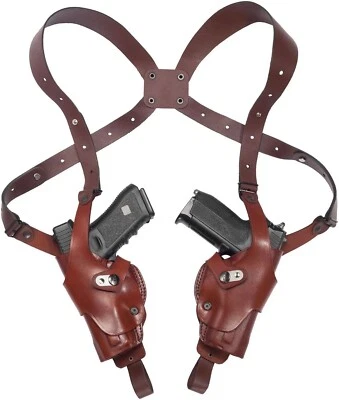 Custom Leather Shoulder, Chest Holster, Holsters For Revolvers - Image 1 of 4