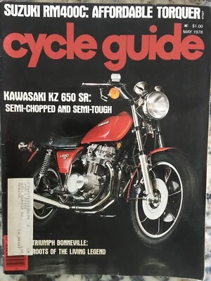 Cycle Guide Magazine May 1978 Foto 1 de 3