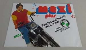Prospektblatt / Broschüre Puch Maxi Plus Stand 1983 - Bild 1 von 1