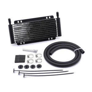 US Car Radiator Aluminum Alloy Transmission Oil Cooler 11 Row Rapid Kit Modified - Foto 1 di 9