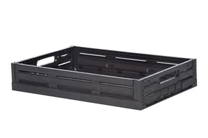 10 St Obstkiste Gemüsekiste Obsttheke Kunststoff Klappbox 60x40x11,5cm Gastlando - Bild 1 von 2