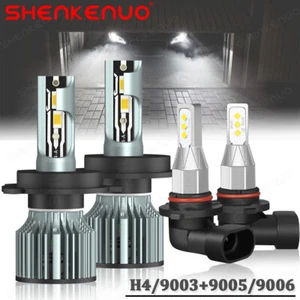 Para Toyota Sequoia 2001-2007 Combo 6000K Faro LED Alto/Bajo + Bombillas Antiniebla - Imagen 1 de 20
