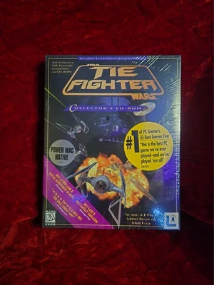 Star Wars: Tie Fighter Collector's New, Sealed, Macintosh CD-ROM (1995) - Image 1 of 4