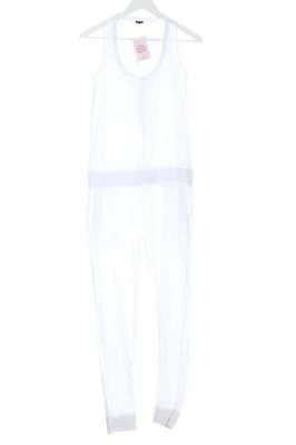 MONROW Mono Mujeres Pantalón Talla EU 38 blanco look casual - Imagen 1 de 4