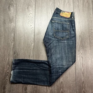 Denim Supply Ralph Lauren Jeans Mens 32x32 Slouch Blue Distressed Denim - Foto 1 di 9