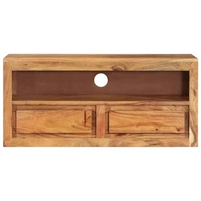 Rustic Solid Wood TV Cabinet for Living Room and Bedroom vidaXL - Image 1 of 3