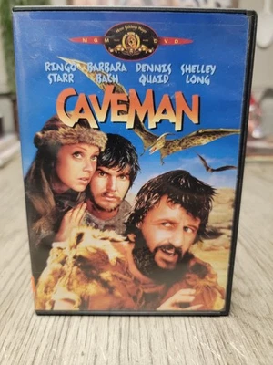 Caveman (DVD 1981) Ringo Starr Dennis Quaid Shelley Long *BUY 2 GET 1 FREE* - Image 1 of 2