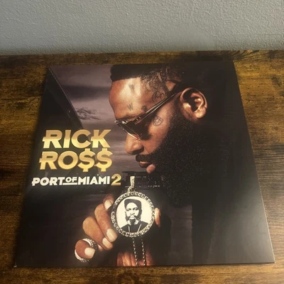 Port of Miami 2 by Rick Ross (Record, 2019) Gold Vinyl New Opened Unplayed Foto 1 de 4
