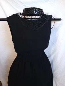 1960's Vintage Designer Dress W/ Pill Box Hat - Picture 1 of 7