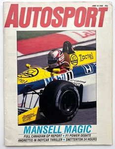Autosport 1986 SIGNIERT auf Cover von NIGEL MANSELL - Bild 1 von 8
