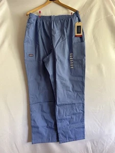 Cherokee WOMENS Ceil Blue Scrub Pants 4200 Size Large L New With Tags - Picture 1 of 3