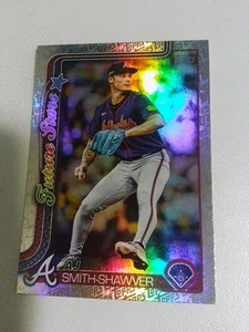 AJ Smith-Shawver 2025 Topps Series 2 #674 Topps Logo Foil - Bild 1 von 3